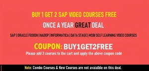 Hurry up BUY 1 GET 2 FREE COURSES NOW ! 